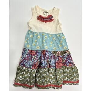 Matilda Jane Size 4 Tank Tiered Dress